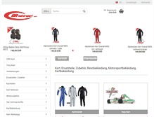 Tablet Screenshot of kartstore.de